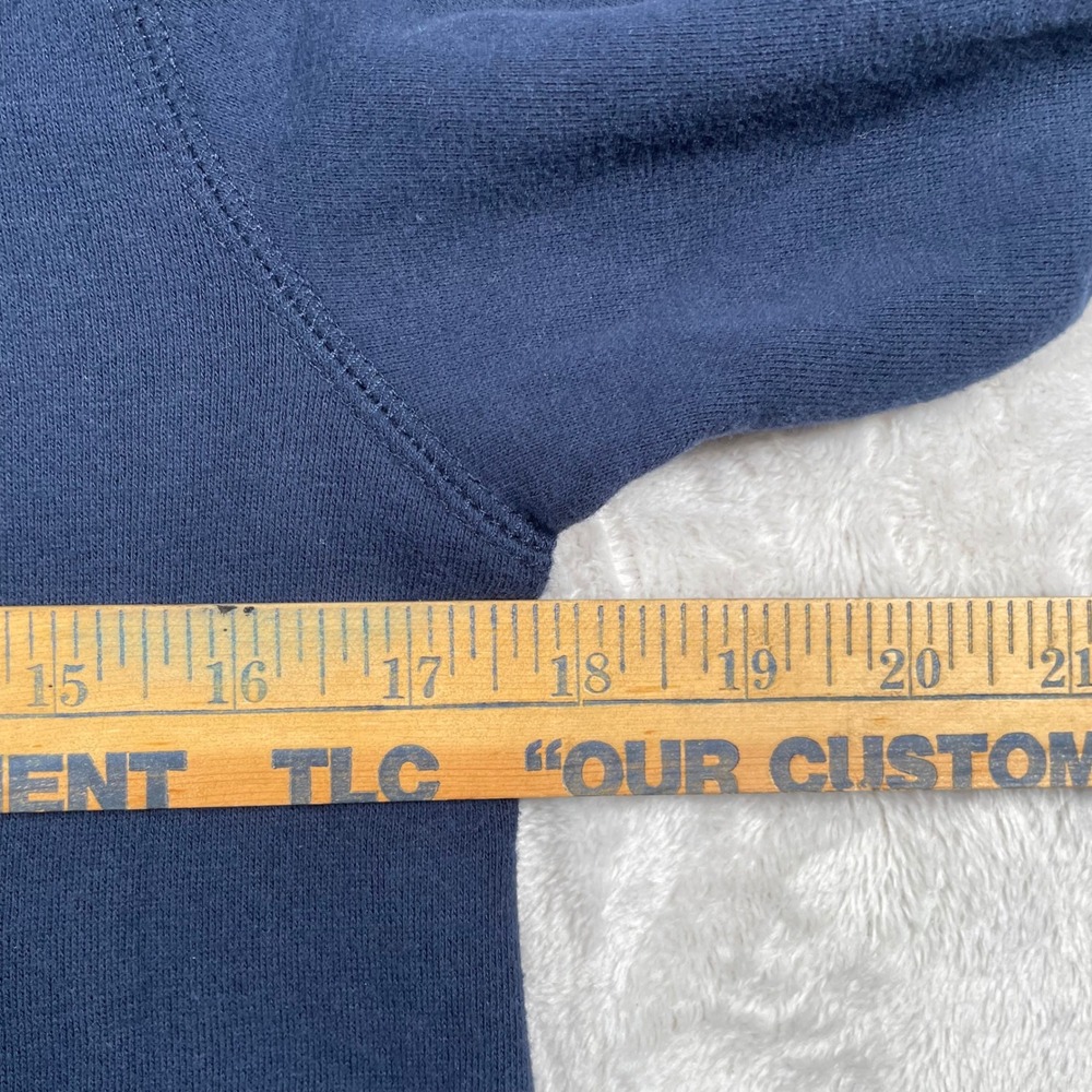 Champion Kids‎ Blue Hoodie Sweatshirt Size Medium Athletic Comfort - Picture 5 of 6